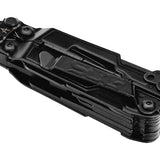 SOG PowerPint Multi-Tool - Stainless Steel - Black or Stonewash Finish - 18 Total Tools - Blister Pack (PP1001-CP)