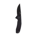 SOG SOG-TAC XR Folding Knife - 3.4 Inch Clip Point Blade - Blackout or OD Green - Peg Box