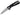 SOG Twitch XL Folding Knife - Straight Blade - Satin Finish / Black Handle