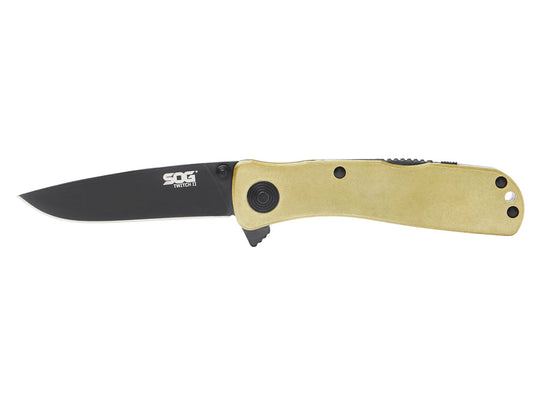 SOG Twitch II - Brass Handle - Box
