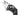SOG Vulcan Mini Folding Knife - 3-Inch Straight Edge, Clip Point, Satin Finish - Black Handle