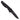 SOG SEAL Team Elite Fixed Blade Knife - 7-inch Partially Serrated, Clip Point - Black TiNi - Black Handle - Nylon Sheath - Boxed (SE37-N)