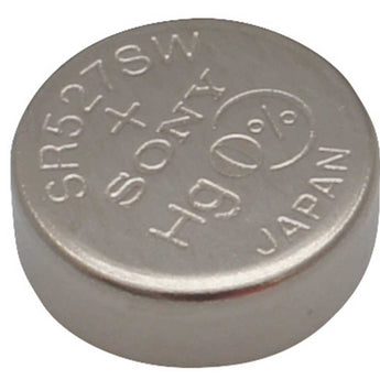 MuRata SR527SW 319 22.5mAh 1.55V Silver Oxide Watch Battery - 1 Piece Tear Strip, Sold Individually