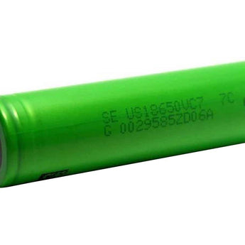 Sony VC7 18650 3500mAh 3.7V 8A Unprotected High Capacity Lithium Ion (Li-ion) Flat Top Battery - Bulk