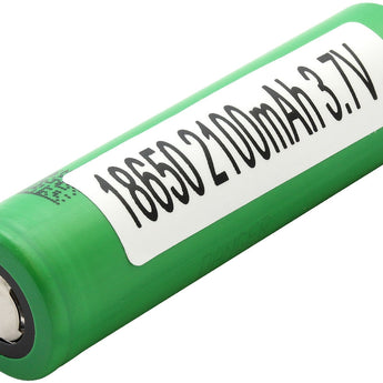Sony MuRata VTC4 INR 18650 2100mAh 3.7V Unprotected High-Drain 30A Flat Top Battery - 2 Pieces