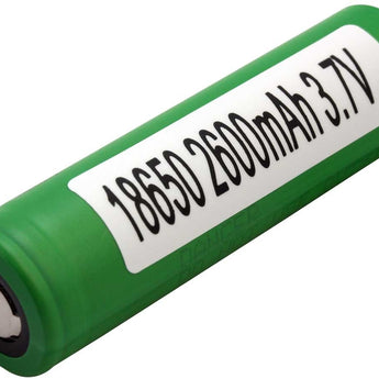 Sony MuRata VTC5A INR 18650 2500mAh 3.7V Unprotected High-Drain 35A Flat Top Battery - Boxed
