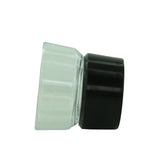 10x Plastic Magnifier Eye Loupe (Black & Clear)