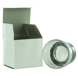 10x Plastic Magnifier Eye Loupe (Black & Clear)