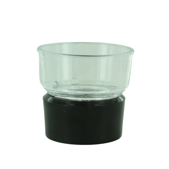 10x Plastic Magnifier Eye Loupe (Black & Clear)