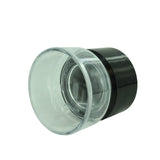 10x Plastic Magnifier Eye Loupe (Black & Clear)