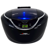 GemOro Sparkle Spa Pro - Personal Ultrasonic Cleaner - Black (GEMORO-1790)