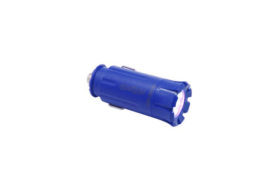 Spotlight Throttle 12V Rechargeable LED Flashlight - Blue