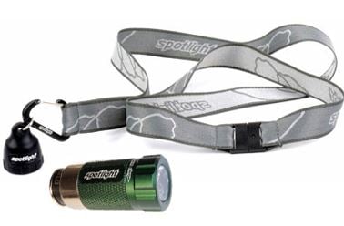 Spotlight Deluxe Kit with Spotlight Turbo LED Flashlight and Spotlight Keychain - Gremlin Green (SPOT-8703)