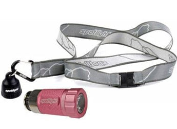 Spotlight Deluxe Kit with Spotlight Turbo LED Flashlight and Spotlight Keychain - Pink Caddy (SPOT-8705)