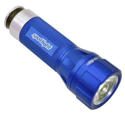Spotlight Rescue 12V LED Rechargeable Flashlight - Lil Mule Blue (SPOT-8804)