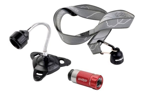 Spotlight Handymate Kit with Spotlight Turbo LED Flashlight and Keychain and Fender Friend - Racecar Red (SPOT-9200)