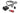 Spotlight Home Helper Kit with Spotlight Turbo LED Flashlight and Keychain and AC Adapter - Racecar Red (SPOT-9300)