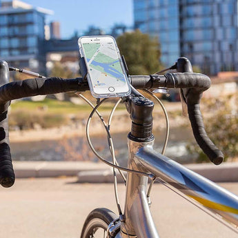 Nite Ize Squeeze Rotating Smartphone Bar Mount - Translucent - (SUSBM-04-R3)