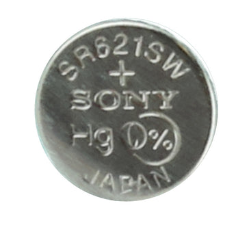 MuRata SR621SW 364 23mAh 1.55V Silver Oxide Watch Battery - 1 Piece Tear Strip, Sold Individually