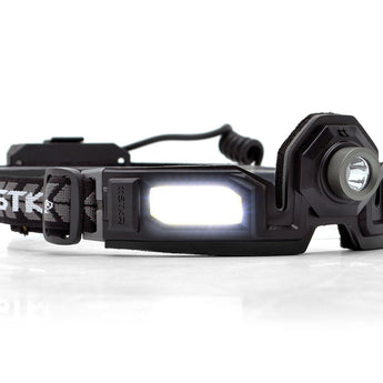STKR Flex-It V3 LED Headlamp - 300 Lumens - Includes 3 x AA