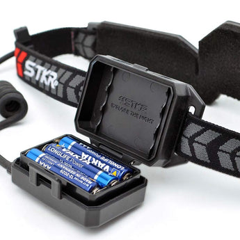 STKR Flex-It V3 LED Headlamp - 300 Lumens - Includes 3 x AA