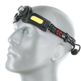 STKR Flex-It V3 LED Headlamp - 300 Lumens - Includes 3 x AA