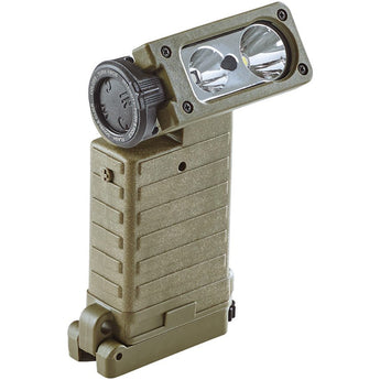 Streamlight Sidewinder X Multi-Fuel Tilting Head LED Flashlight - 275 Lumens - White/Red/Blue/IR LEDs - Multiple Accessory Options - Coyote - Box