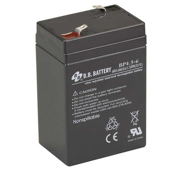 Streamlight 44007 4.5Ah 6V Rechargeable Sealed Lead Acid (SLA) Battery for Vulcan and Fire Vulcan Lanterns