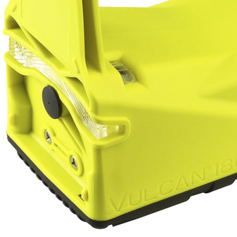 Streamlight Vulcan 180 Firefighting Lantern - 3 x C4 LEDs - 1200 Lumens - Includes 8800mAh Li-Ion Battery Pack - AC/DC, 12V DC Direct Wire Charger, or No Charger - Regular or Quick Release Shoulder Strap -  Orange or Yellow