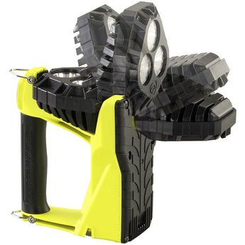 Streamlight Vulcan 180 Firefighting Lantern - 3 x C4 LEDs - 1200 Lumens - Includes 8800mAh Li-Ion Battery Pack - AC/DC, 12V DC Direct Wire Charger, or No Charger - Regular or Quick Release Shoulder Strap -  Orange or Yellow