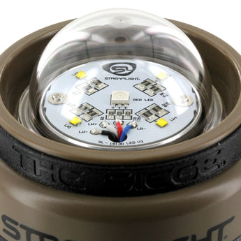 Streamlight The Siege 44931 Floating LED Lantern - White and Red LEDs - 540 Lumens - Uses 3 x D Cells - Coyote