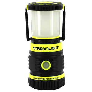 Streamlight Siege AA Yellow 44943 Ultra-Compact Floating LED Lantern with Magnetic Base - White and Red LEDs - 200 Lumens - Uses 3 x AAs