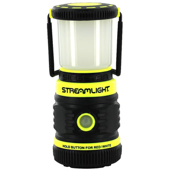 Streamlight Siege AA Yellow 44943 Ultra-Compact Floating LED Lantern with Magnetic Base - White and Red LEDs - 200 Lumens - Uses 3 x AAs