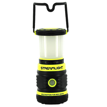 Streamlight Siege AA Yellow 44943 Ultra-Compact Floating LED Lantern with Magnetic Base - White and Red LEDs - 200 Lumens - Uses 3 x AAs