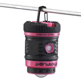 Streamlight Siege AA Pink 44944 Ultra-Compact Floating LED Lantern - White and Red LEDs - 200 Lumens - Uses 3 x AAs