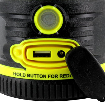 Streamlight Super Siege USB Rechargeable Floating LED Lantern - White and Red LED - 1100 Lumens - Includes Li-ion Battery Pack - Yellow or Coyote