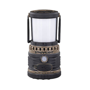 Streamlight Super Siege USB Rechargeable Floating LED Lantern - White and Red LED - 1100 Lumens - Includes Li-ion Battery Pack - Yellow or Coyote