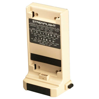 Streamlight Mounting Rack for LiteBox, E-Flood LiteBox, E-Spot LiteBox, and HID LiteBox Flashlights - Beige, Yellow, Black, or Orange