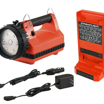 Streamlight E-Flood FireBox Rechargeable LED Lantern - C4 LED - 615 Lumens - Includes Battery Pack - Available With or Without Charger
