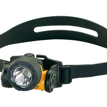 Streamlight Argo HAZ-LO Intrinsically Safe Headlamp - C4 LED - 90 Lumens - Includes 3 x AAA Alkaline, Rubber & Elastic Straps