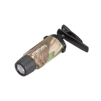 Streamlight ClipMateLED Flashlight  with Green LEDs and 3x AAA alkaline batteries - Camo (61115)