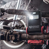 Streamlight BearTrap Rechargeable LED Work Light - 2000 Lumens - 120V/100V AC - Includes 7.26V 5200mAh Li-ion Battery Pack - Red