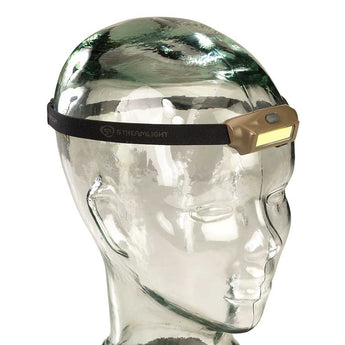 Streamlight Bandit Rechargeable LED Headlamp - White and Red COB LED Technology - 180 Lumens - Includes Built-In 450mAh Lithium Polymer (Li-Poly) Battery Pack