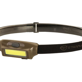 Streamlight Bandit Rechargeable LED Headlamp - White and Green COB LED Technology - 180 Lumens - Includes Built-In 450mAh Lithium Polymer (Li-Poly) Battery Pack