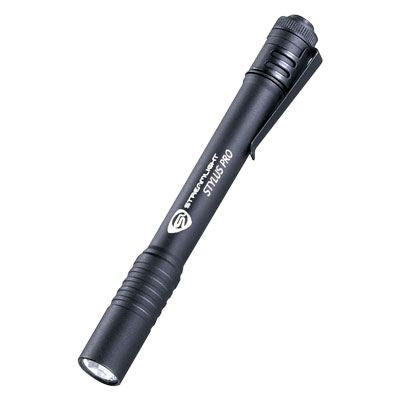Streamlight Stylus Pro Penlight - White C4 LED - 100 Lumens - Includes 2 x AAAs - Black, Red, Blue, Orange, Lime Green, or Silver