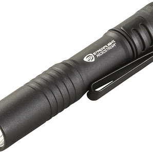 Streamlight MicroStream EDC Flashlight - Black Version - Angled Left
