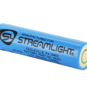 Streamlight 66321 Battery Pack for the Macrostream USB - angled view with Streamlight logo