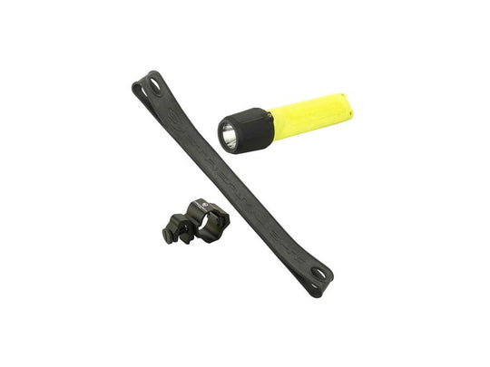 Streamlight 3AA ProPolymer HAZ-LO Safety-Rated Flashlight with Helmet Lighting Kit - C4 LED - 120 Lumens - Includes 3 x AAs (68270)
