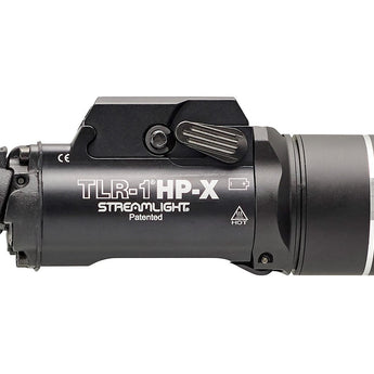 Streamlight TLR-1 HP-X LED Weapon Light - 1000 Lumens - Includes Rail Locating Keys - 2 x SL-B9 Battery Packs or 2 x CR123A - Black