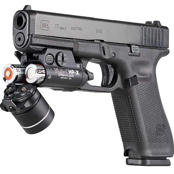 Streamlight TLR-1 HP-X LED Weapon Light - 1000 Lumens - Includes Rail Locating Keys - 2 x SL-B9 Battery Packs or 2 x CR123A - Black